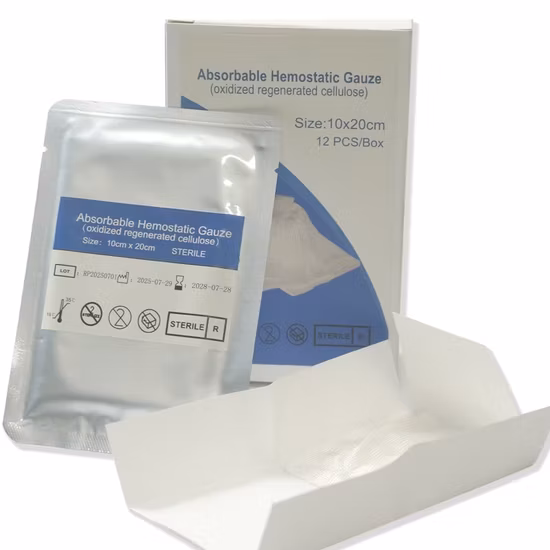 재생셀룰로오스 소재의 지혈용 상처관리 붕대 흡수성 지혈 거즈