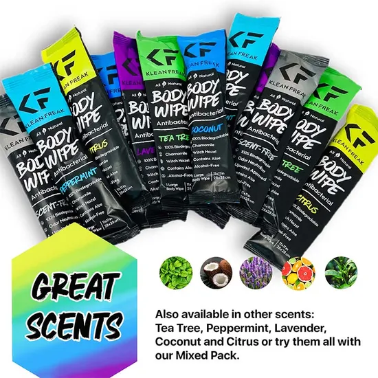 Biokleen 맞춤형 개별 포장 오리지널 일회용 물티슈 본체 12